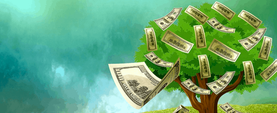 A cartoon loan tree